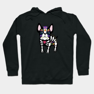 Day of the Dead- Pug Design Hoodie